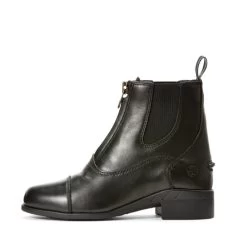 Kids Ariat Devon IV Zip Paddock Boots -Ariat Store 10027242 ariat kids devon IV zip black side 41540.1670693013