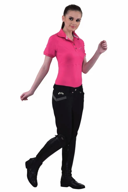 Equine Couture Sarah Knee Patch Breeches 7 Equine Couture Sarah Knee Patch Breeches - Image 5