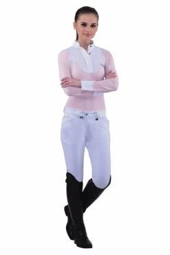 Equine Couture Sarah Knee Patch Breeches 9 Equine Couture Sarah Knee Patch Breeches -Ariat Store 110719 white front 1 42535 34738.1527301940