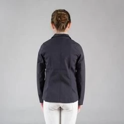 Horze Adele Junior Show Coat 10 Horze Adele Junior Show Coat -Ariat Store 33317 horze adele jr show coat dark blue back model 54875 01694.1583871958