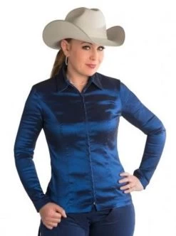 Hobby Horse Taffy Show Blouse 7 Hobby Horse Taffy Show Blouse -Ariat Store 3849 hobby horse taffy blouse indigo 64461.1583201802