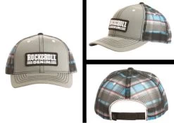 Rock & Roll Denim Patch Logo Caps 7 Rock & Roll Denim Patch Logo Caps -Ariat Store CBC9506 rr denim ball cap grey blue plaid 47072.1677359299
