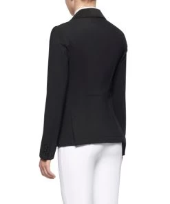 Cavalleria Toscana GP Young Rider Jacket -Ariat Store GP young rider jacket black back GBA006 JE115 9999 CT 89878.1635976680