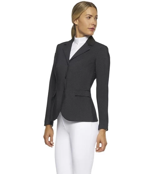 Cavalleria Toscana Zip Riding Jacket In Dark Grey 7 Cavalleria Toscana Zip Riding Jacket In Dark Grey - Image 5