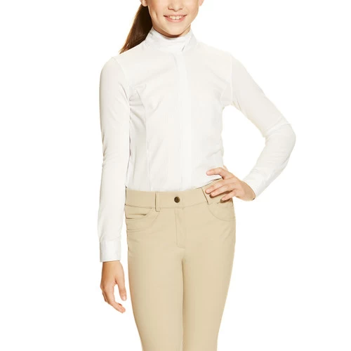 Ariat Girls Triumph Liberty Show Shirt 4 Ariat Girls Triumph Liberty Show Shirt - Image 2