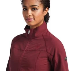 Ariat Agile Softshell Jacket -Ariat Store agile softshell jacket zinfandel detail 10039329 ariat 92108.1650482483