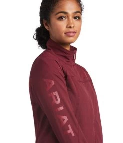 Ariat Agile Softshell Jacket -Ariat Store agile softshell jacket zinfandel sleeve 10039329 ariat 88535.1650482105
