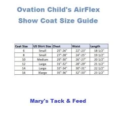 Ovation Child's AirFlex Show Coat