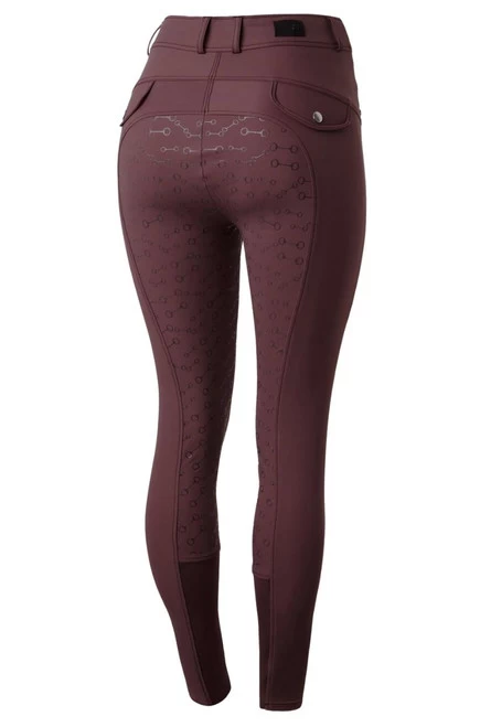 Horze Andrea High Waist Full Seat Breeches 9 Horze Andrea High Waist Full Seat Breeches - Image 7