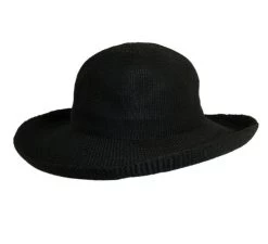 Scala Anji Knitted Poly Straw Hat 9 Scala Anji Knitted Poly Straw Hat -Ariat Store anji knit straw black LC541 BLACK scala 25839.1691252055