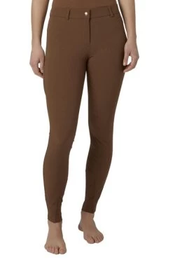 Horze Anna Full Seat Summer Breeches -Ariat Store anna fs summer breech bison front 36682 BDBR horze 03741.1652822912