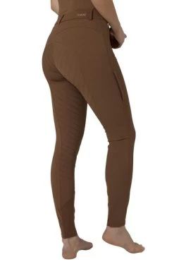 Horze Anna Full Seat Summer Breeches -Ariat Store anna fs summer breech bison side 36682 BDBR horze 61175.1652822926