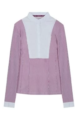 Harcour Annie Competition Shirt -Ariat Store annie competition LS berry white front ANNIE harcour 61130.1656017838