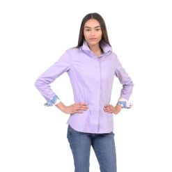 Chestnut Bay Annie-O Western Show Shirt 12 Chestnut Bay Annie-O Western Show Shirt -Ariat Store annie o western show lavender front CB1000 642 chestnut bay 45345.1652469559