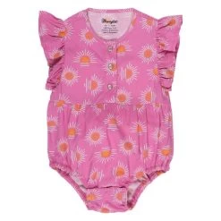 Baby Wrangler Ruffle Sleeve Onesie