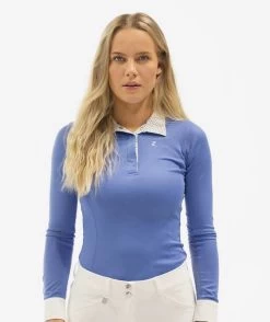 Horze Blaire Long Sleeve Show Shirt 13 Horze Blaire Long Sleeve Show Shirt -Ariat Store blair ls show shirt periwinkle collar open horze 12068.1554325267
