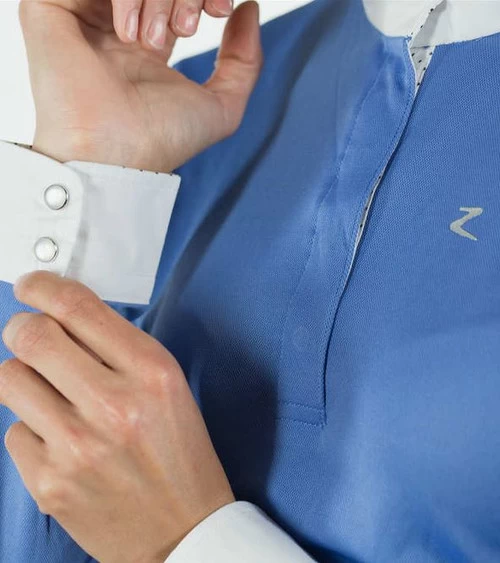 Horze Blaire Long Sleeve Show Shirt 5 Horze Blaire Long Sleeve Show Shirt - Image 3