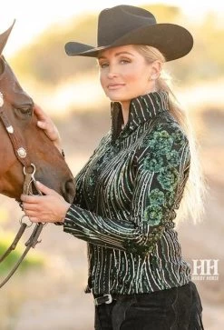 Hobby Horse Bloom Show Jacket -Ariat Store bloom jacket green side 1924 hobby horse 07707.1584046186