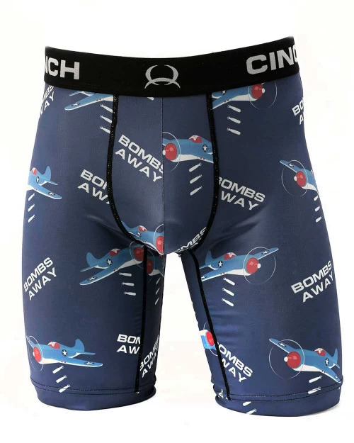 Men's Cinch Bombs Away Boxer Briefs 3 Men's Cinch Bombs Away Boxer Briefs
