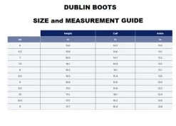 Dublin Admiral Boots -Ariat Store boot size guide dublin 85012.1666221306