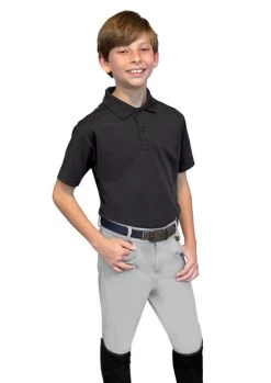 Boys Ovation Softflex 4-Pocket Breeches -Ariat Store boys 4 pocket breech grey rider 471205 ovation 04500.1626211305