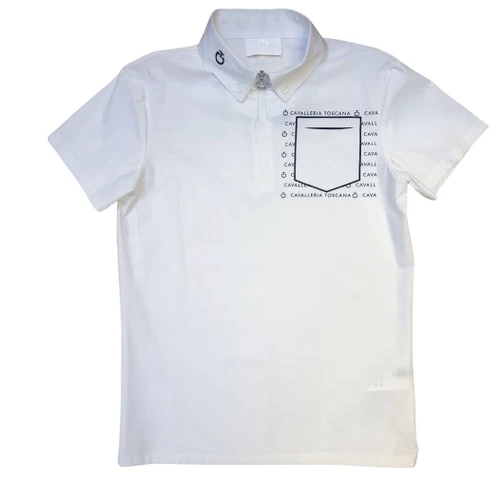 Boys Cavalleria Toscana CT Pocket Competition Polo 3 Boys Cavalleria Toscana CT Pocket Competition Polo