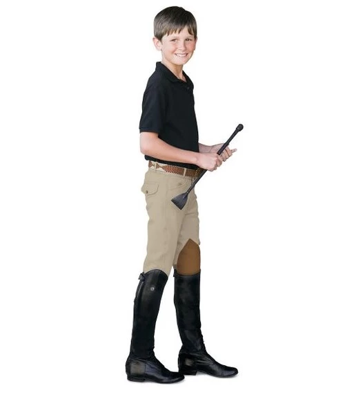 Boys Ovation Euroweave Breeches 4 Boys Ovation Euroweave Breeches - Image 2