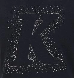 Kingsland Braylee Knit V-Neck -Ariat Store braylee knit v neck navy back logo 2310212816 kingsland 61333.1676079048