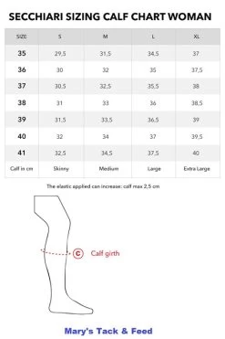 Secchiari Athena GP Tall Boots -Ariat Store calf size guide secchiari boots 74754.1642365957