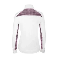 RJ Classics Carly 37.5 Show Shirt 14 RJ Classics Carly 37.5 Show Shirt -Ariat Store carly 37.5 show shirt wine houndstooth back CA500D rj classics 43435.1661362220