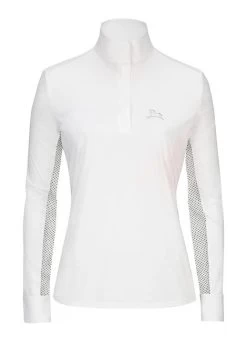 RJ Classics Carly 37.5 Show Shirt 18 RJ Classics Carly 37.5 Show Shirt -Ariat Store carly 37.5 thermo reg ls black dots front AC500C rj classics 22530.1651878305