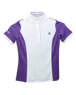 Kids Romfh Bit Signature Show Shirt Short Sleeve -Ariat Store chd bit signature ss lavender bits front 470912 romfh 44078.1684880523