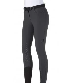 Equiline Cleac Knee Grip Breeches -Ariat Store cleac knee grip breech night grey equiline 38696.1639079976