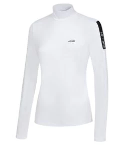 Equiline ColateC Winter Training Shirt 10 Equiline ColateC Winter Training Shirt -Ariat Store colatec mock second skin ls white front H00858 001 equiline 03017.1667682341