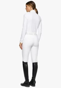 Cavalleria Toscana Perforated Insert Shirt Long Sleeve 9 Cavalleria Toscana Perforated Insert Shirt Long Sleeve -Ariat Store ct perforated insert ls white navy back CAD216 JE022 0179 cavalleria toscana 65215.1660260131