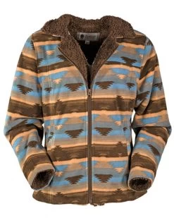 Outback Trading Dawn Print Fleece Jacket
