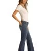 Rock & Roll Cowgirl Denim Trouser Jean -Ariat Store denim trouser jean side W8M8229 rrcg 45749.1616355314