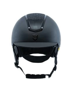 Tipperary Devon UltraMatte Helmet With MIPS 24 Tipperary Devon UltraMatte Helmet With MIPS -Ariat Store devon helmet sparkle mips black front tipperary 63282.1632683610