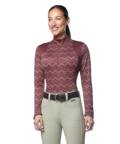 Kerrits Easy Stride Ice Fil Shirt Long Sleeve -Ariat Store easy stride ice fil print ls mahogany front rider 40679 kerrits 29713.1663717624