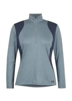 Kerrits Easy Stride Ice Fil Shirt Long Sleeve -Ariat Store easy stride ice fil solid ls seag.adm front 40678 kerrits 83173.1663717196