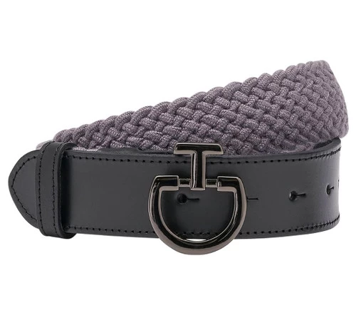 Cavalleria Toscana Woven Fabric Elastic Belt 7 Cavalleria Toscana Woven Fabric Elastic Belt - Image 5