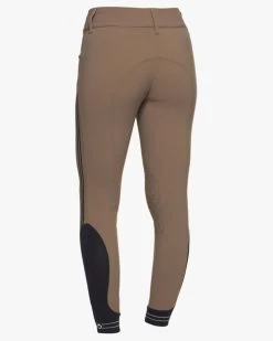 Cavalleria Toscana Embossed Stripe Breeches Knee Grip -Ariat Store emboss silicone stripe breech tortora back PAD169 JE010 8960 CT 00588.1657139557