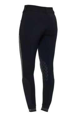 Cavalleria Toscana Embossed Stripe Breeches Knee Grip -Ariat Store embossed silicon stripe navy back PAD169 JE010 7001 cavalleria toscana 08501.1657139422