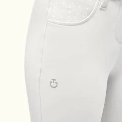 Girls Cavalleria Toscana CT Motif Print Breeches 12 Girls Cavalleria Toscana CT Motif Print Breeches -Ariat Store girls CT motif breech white pocket PAA020 JE010 0001 CT 20463.1685034694