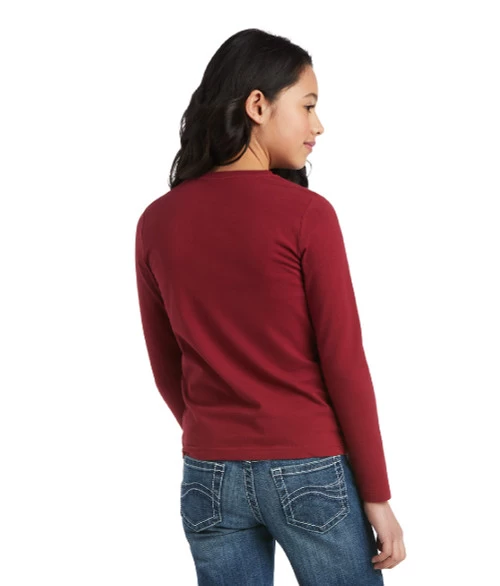 Girls Ariat Kick The Dust Up Tee 4 Girls Ariat Kick The Dust Up Tee - Image 2