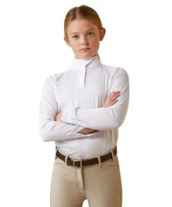 Girls Ariat Sunstopper Pro 2.0 Show Shirt