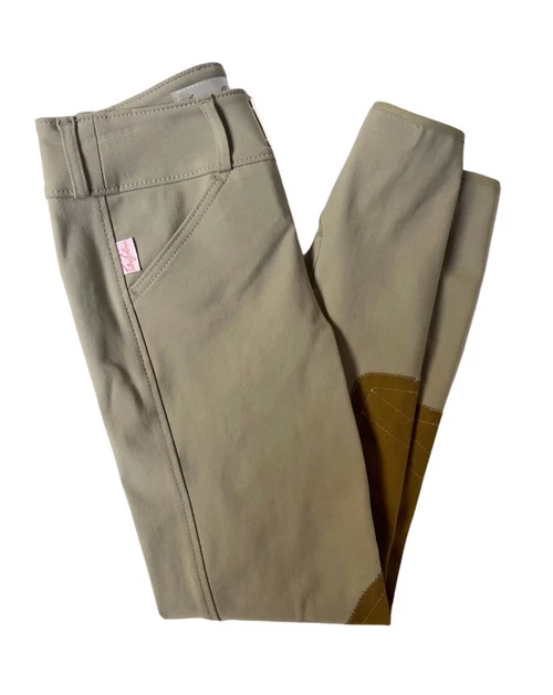 Girls Tailored Sportsman Trophy Hunter Breeches Side Zip 3 Girls Tailored Sportsman Trophy Hunter Breeches Side Zip