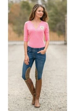 Goode Rider Equestrian Knee Patch Jean -Ariat Store gr equestrian jean vintage lifestyle front 14900 8008 goode rider 49927.1650824449