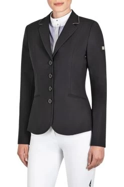 Equiline GrideG B-Move Show Coat -Ariat Store grideg show coat black front M08719 006 equiline 01351.1649623605