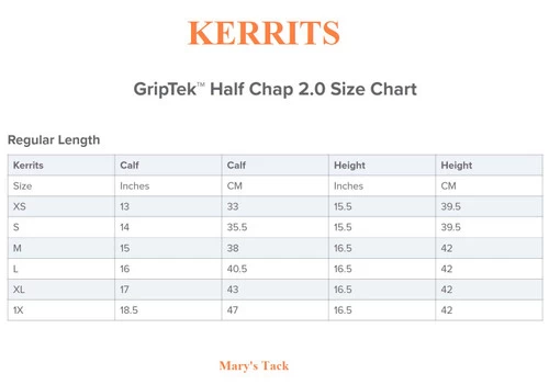 Kerrits GripTek Half Chaps 2.0 5 Kerrits GripTek Half Chaps 2.0 - Image 3